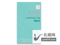 ESSE(Compact)薄荷1mg香烟价格表（多少钱一包）